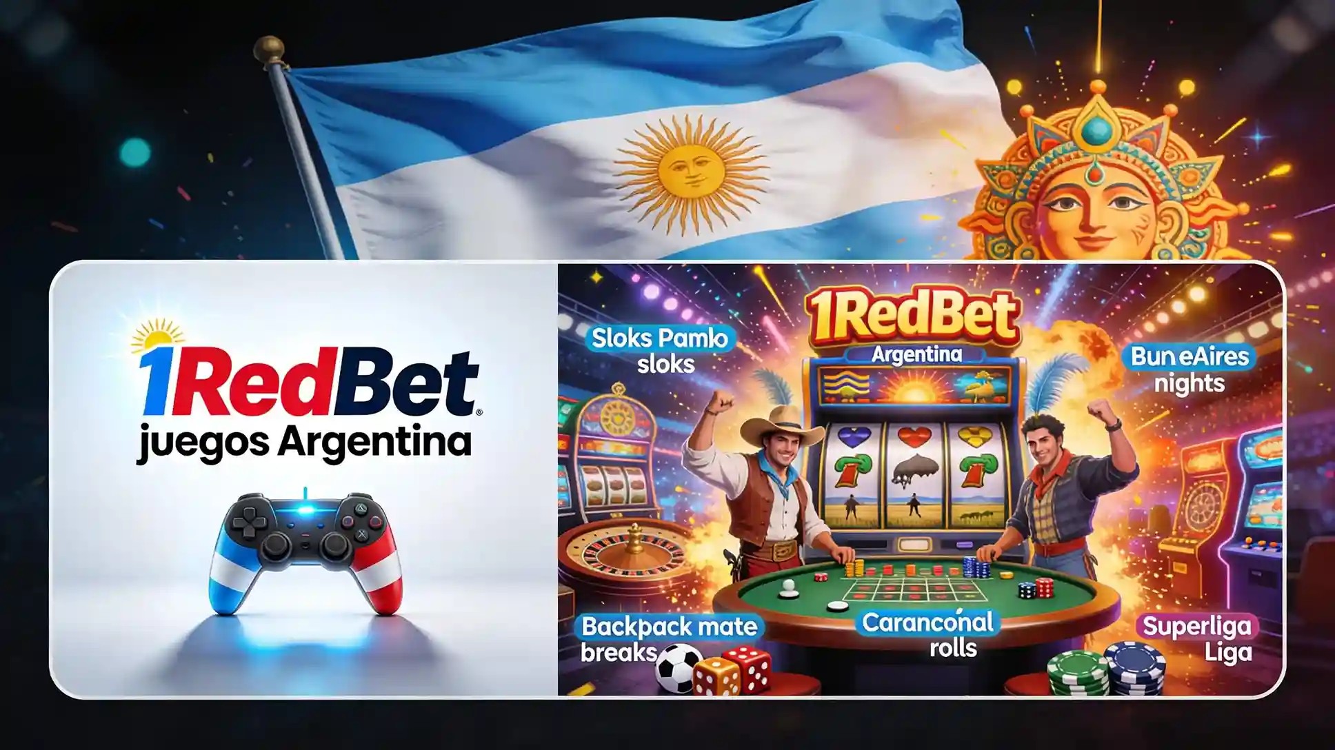 Proveedores de Juegos en 1RedBet