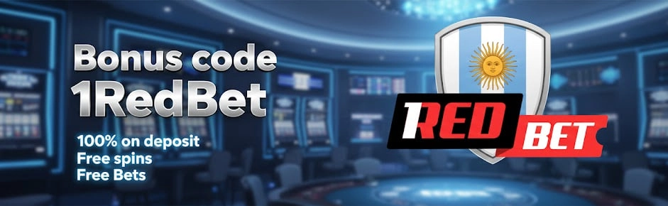 Bonus code 1RedBet